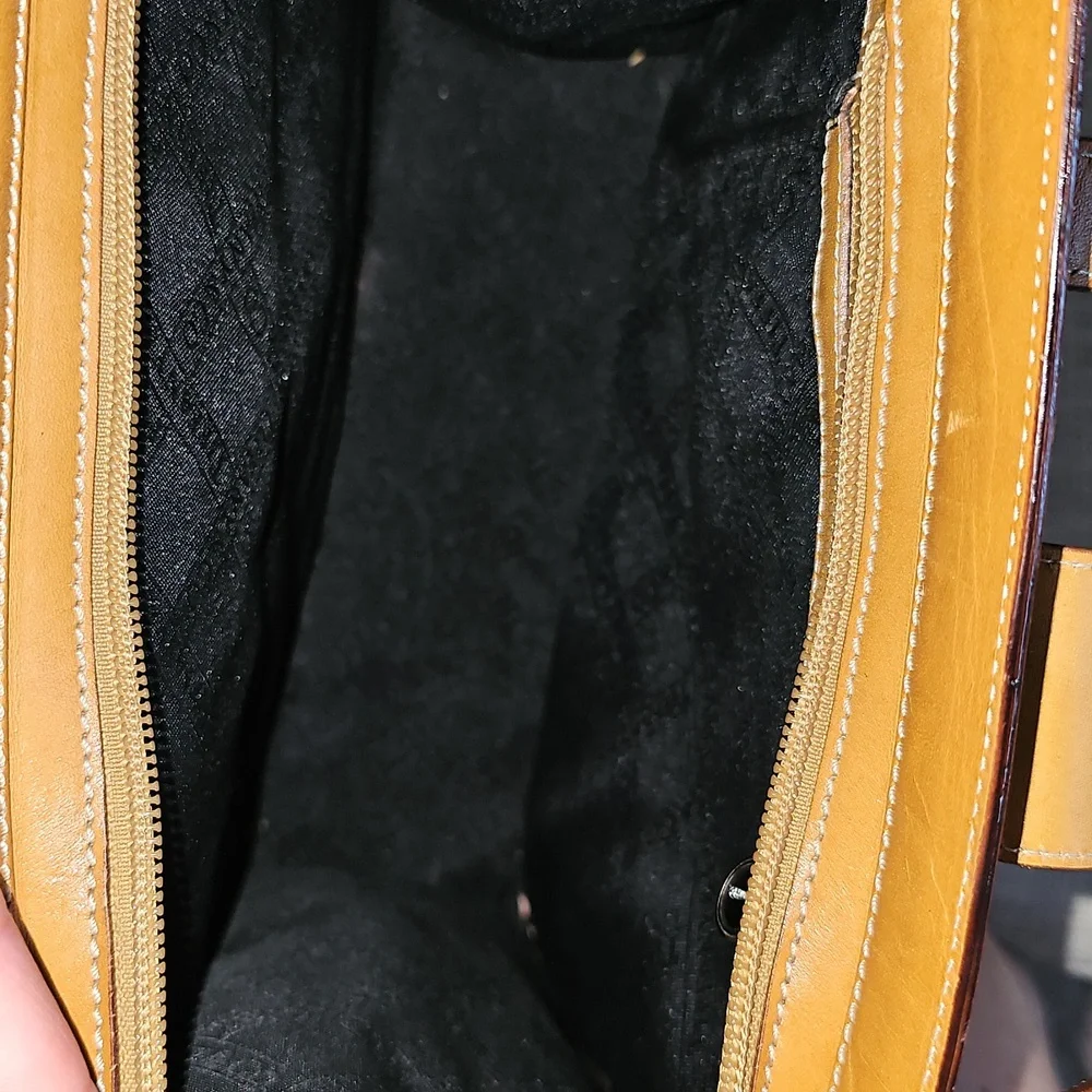 Tiffany & Co. Leather Shoulder Bag, Camel Brown - Picture 9 of 14